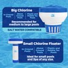 440 Pool Chlorine Floater Dispenser, Fits Up to 5 Pieces