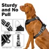 Tacwild No Pull Dog Harness - Adjustable Reflective Dog Vest
