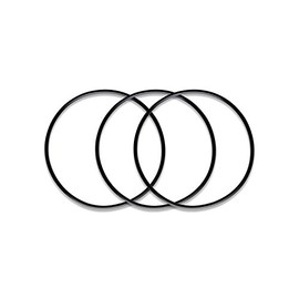 iSpring ORFX3 O-Ring for 10" Water Filter Housing Sump O-ring (Set of 3)