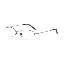 XPL I-TECH Gunmetal CHIP Titanium & Memory Metal Eyeglasses, 51/20/140