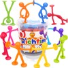 Richtim Kids Humanoid Suction Sensory Toys: 24 Pack Creative Suction