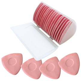 WANGSHIQI Tailors Chalk,20 Pack Triangle Tailor's Fabric Marker Chalk,Fabric Markers for Sewing,Sewing Notions & Accessories (Pink)