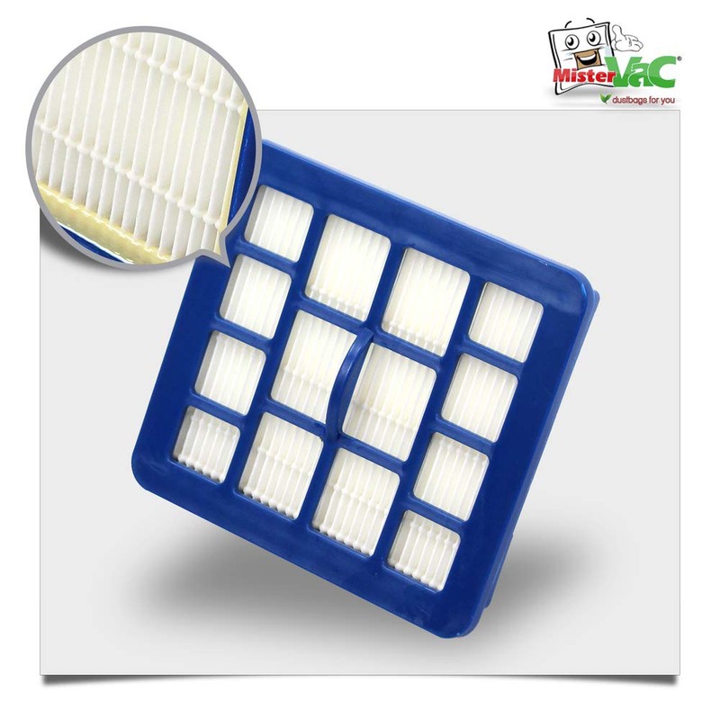 MisterVac Compatible with Filter Replacement Filter Hoover TTE 2305 Telios