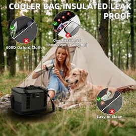 Backpack Coolers Insulated Leak Proof for Women Men, Multiple Sizes Cooler Backpack Insulated Waterproof. Lightweight Soft Cooler Bag for Beach Travel Outdoor Camping Picnic Green