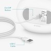 Navaris LED Nachtlicht Hai Design - mit Micro USB Kabel