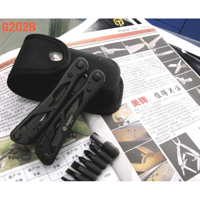 Ganzo G202B Outdoors Military Camping Multi Tool Pliers with kits
