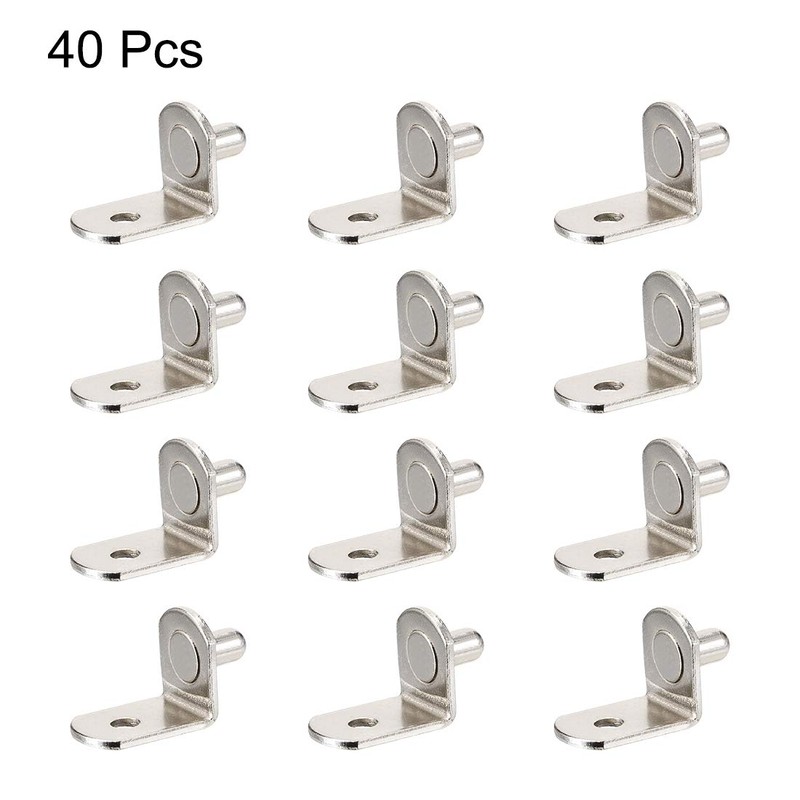 sourcing map Shelf Support 5 mm L Shape Support Cabinet