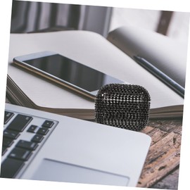 TEHAUX Rhinestone Earphone Case for Wear Resistant and Portable Protector Stylish Shock Cover with Beautiful Design for Friends and Family