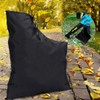 COYUN 1 x leaf vacuum collection bag, black: leaf vacuum