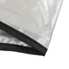 QANYEGN Outdoor Swing Canopy Replacement, Silver Coated Oxford Fabric, Waterproof