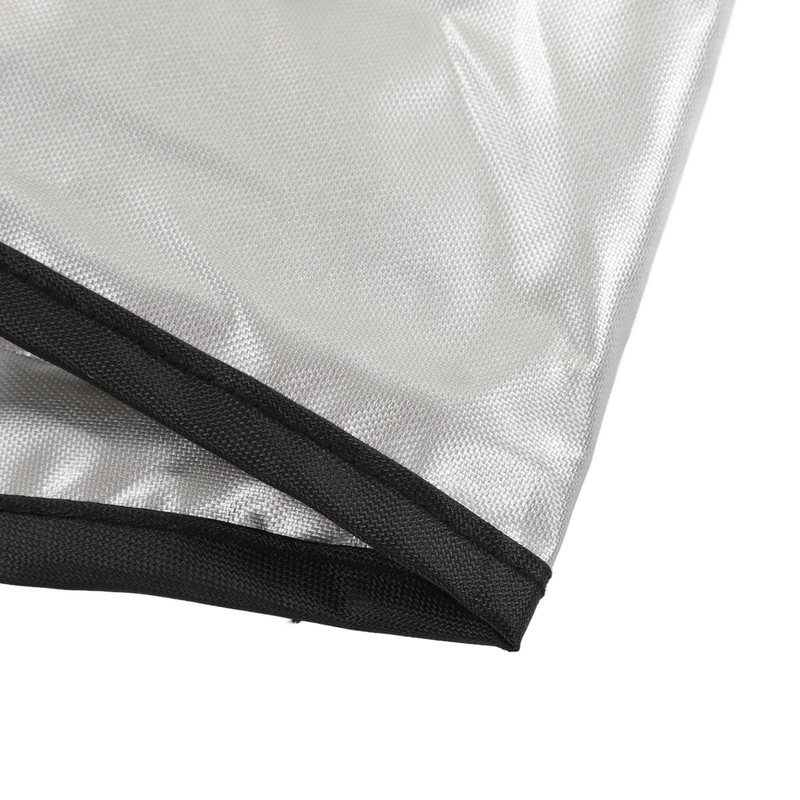 QANYEGN Outdoor Swing Canopy Replacement, Silver Coated Oxford Fabric, Waterproof