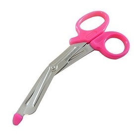 PTL Tuff Cut Support Bandage Scissors Breastfeeding Surgical Veterinary Household Pink 16 cm