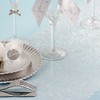 Fiesta Table runner Tulle spangled,Silver