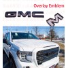 Auto Front Matte Black Emblem Overlay 2019-2024 GMC Sierra 1500