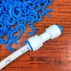 PZRT 20pcs 1/4" Blue Locking Clips for RO Reverse Osmosis