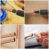 NSIoutlet 11pcs Swaging Drill Bit Tool Set Flare Pipe Expanders