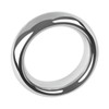 5 Sizes Metal Stainless Steel Thickened Weighted Exercise Rings for