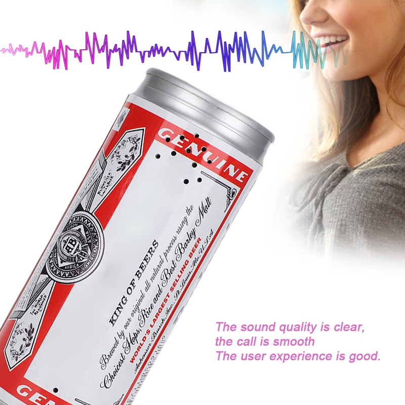 WX2179A Fashionable CanShaped Telephone Clear Sound Wired Telephone (For Budweiser