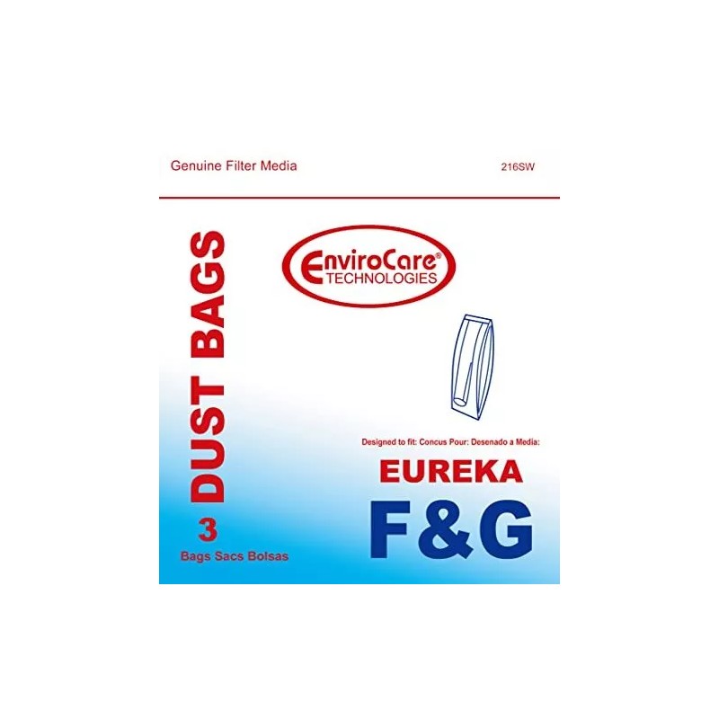 EnviroCare Replacement Premium Vacuum Cleaner bags made to fit Eureka