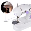 Portable Sewing Machine, Mini Sewing Machine with Handle 12 Stitches