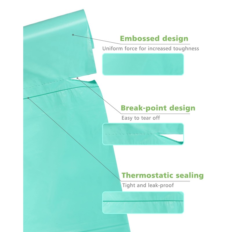 Biodegradable 8 Gallon Trash Bags, AYOTEE Garbage Bags 8 gallon,