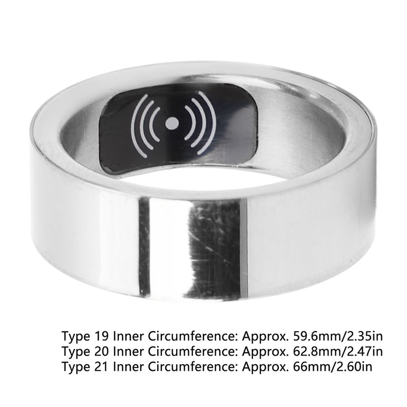 Wearable Smart Ring Fitness Tracker Sleep Temperature Monitoring Step Counting