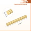 sourcing map 1 Pcs 15/32"(12mm) Dia Brass Solid Round Rod,