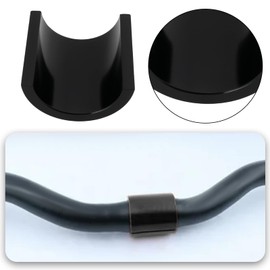 VGOL 1 Pair 1 1/8 Inch 28 mm to 7/8 Inch 22 mm Pit Bike Handlebar Reducers Change from Fatbar to 7/8 Inch Riser Handlebar Spacers Clamp Conversion Washers Black