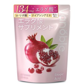 Vanoble 134mg 200mg CLA GMP Ellagic Acid Supplement Niacinamide High Concentration Pomegranate Indigestible, 60 Tablets / Vanoble 134mg 200mg CLA GMP 엘라그산 사프리 니아신아미드 고농도 석류 난소화성, 60정