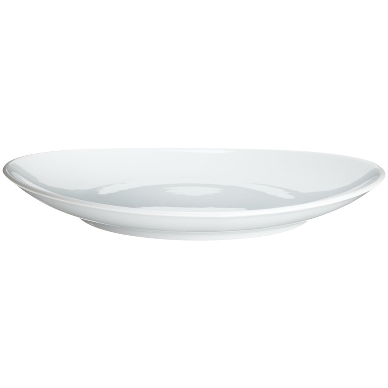 Pillivuyt Eden 11-1/2-Inch by 10-Inch Oval Porcelain Dinner Plate