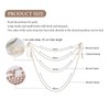 OTGMGCB Pearl Wedding Chair Decor, Pearl Beaded Chair Back Garland