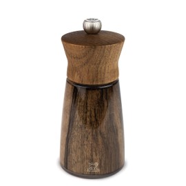 Peugeot Meribel 33767 Manual Salt Mill Classic Grinding Level Adjustment Height 14 cm Walnut Wood / Acrylic