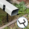 2 Pack Downspout Bracket,Heavy-Duty Downspout Extension Brackets with Steadiness Coating,Rust-Proof