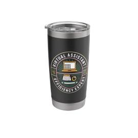 Virtual Assistant Efficiency Expert Stainless Steel Insulated Tumbler