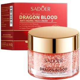 Retinol Placenta Dragon Blood Cream, With Collagen and Hyaluronic Acid, Reduces the Appearance of Dry Skin and Dark Spots While Providing Intense Hydration