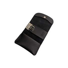 PLUS EIGHT ONE +81 Multi-Key Case, Smart Key Storage, Genuine Leather, Leather, Pocket, Remote Control, Remote Control Key, Keyless Case, Compatible with Almost All Models Toyota, Nissan, Honda,