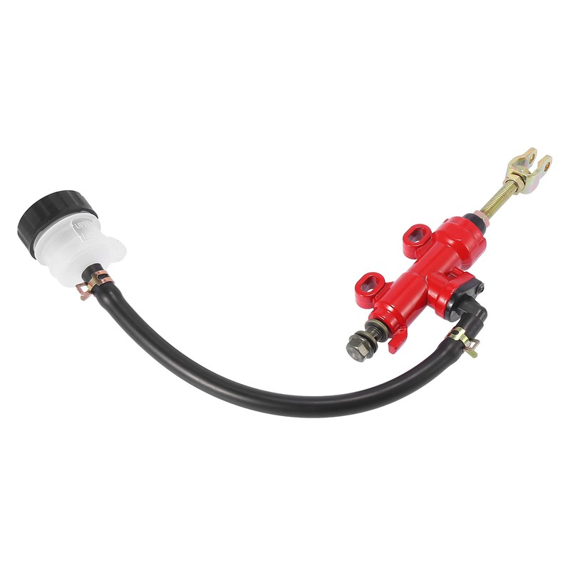 Motoforti Rear Brake Master Cylinder Pump with Reservoir for Motorcycle