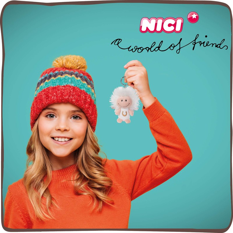 NICI Guardian Angel Keyring 7 cm, Lucky Charm Angel