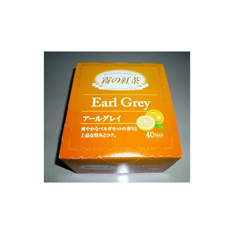 UCC Mist Tea Earl Grey Tea Bags, 40 Bags