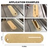 Dado Throat Plate Zero Clearance insert Fits Delta Table Saws