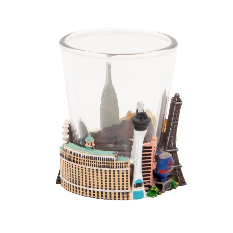 City-Souvenirs - Vaso de chupito de Las Vegas con 3D