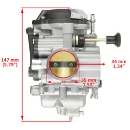 YFM250 Carburetor for Yamaha BEAR TRACKER 250 1999 2000 2001 2002 2003 2004 YFM250 YFM250X YFM250XL 2WD ATV Carb