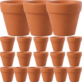 Operitacx 20 Piezas Mini Ollas De Barro Macetas De Barro En Miniatura Pequeñas Vasijas De o Soporte para Plantar Flores Macetas De Terracota Cuenca Internacional Cerámica