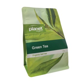 Planet Organic Green Herbal Loose Leaf Tea 125g