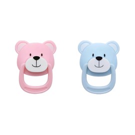 MYREBABY 2 Styles Magnetic Pacifier Accessories for Reborn Dolls, Reborn Baby Doll Feeding Toy Accessories