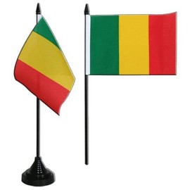 Digni Mali Table Flag 4 x 6 inch