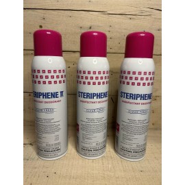 Spartan Steriphene II Disinfectant Deodorant Clean Fresh Qty. 3 - 15 oz ea  (e)