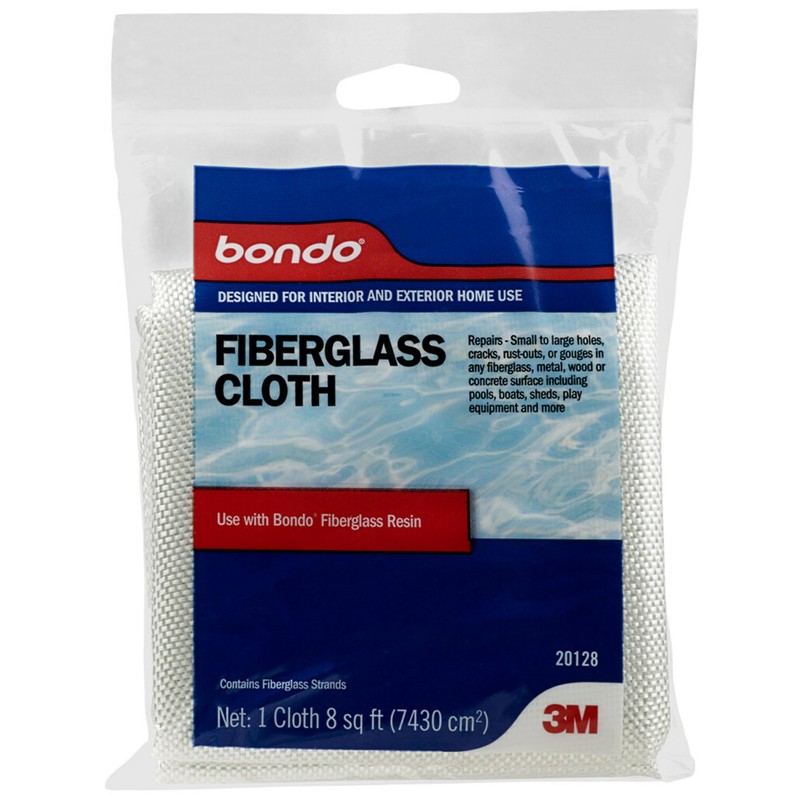 3M Bondo Fiberglass Resin Repair Kit, 00420, 0.45 Pint