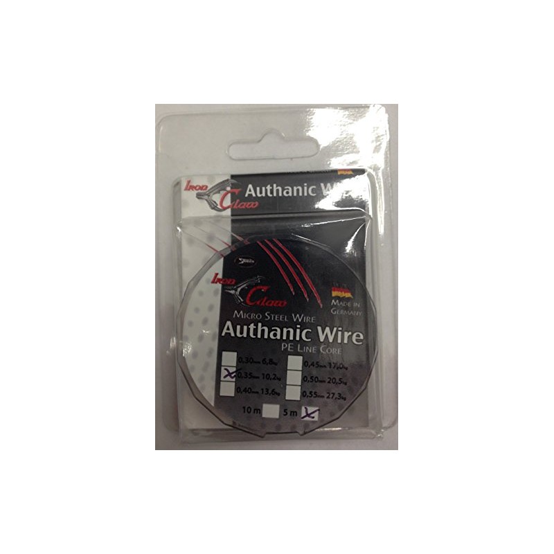 Authanic Wire – Knotbares Wire Bait Trace with Dyneema Soul