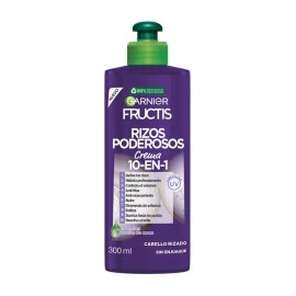 Crema Para Peinar Garnier Fructis Rizos Poderosos 300ml                                                                                               